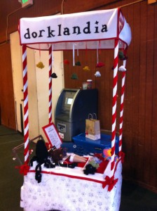 Holiday version of the ice cream cart, Renegade Craft Fair 2011